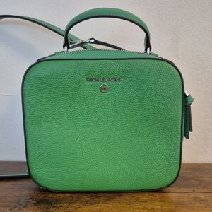 Michael Kors Vibrant Green Crossbody Bag